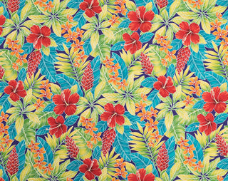 Red Hawaiian Fabrics