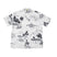 Hawaiian Ocean Map Aloha Shirt | Cream, White - Muumuu Outlet