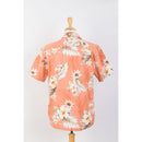 Matching Hawaiian Shirt in Pink Peach back