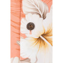 Matching Hibiscus Print Cotton Aloha Shirt - Peach, Red, Navy, Blue-7