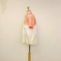 Salmon Pink & Ivory Dye Design Aloha Shirt - Muumuu Outlet