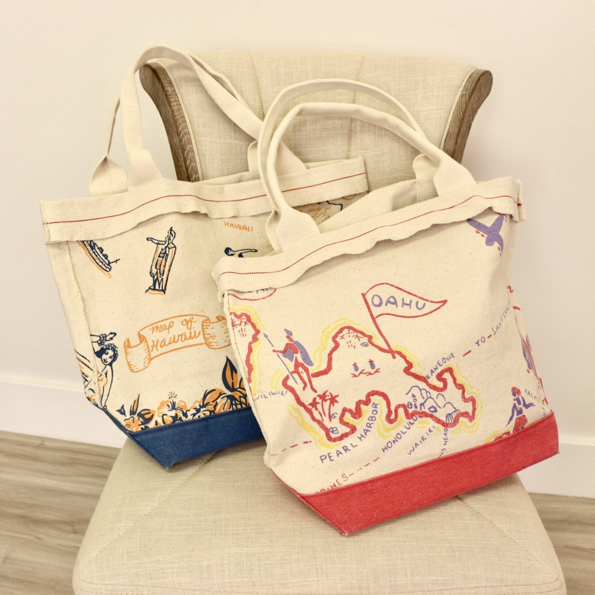 Recycled Canvas Tote Bag (L) - Muumuu Outlet