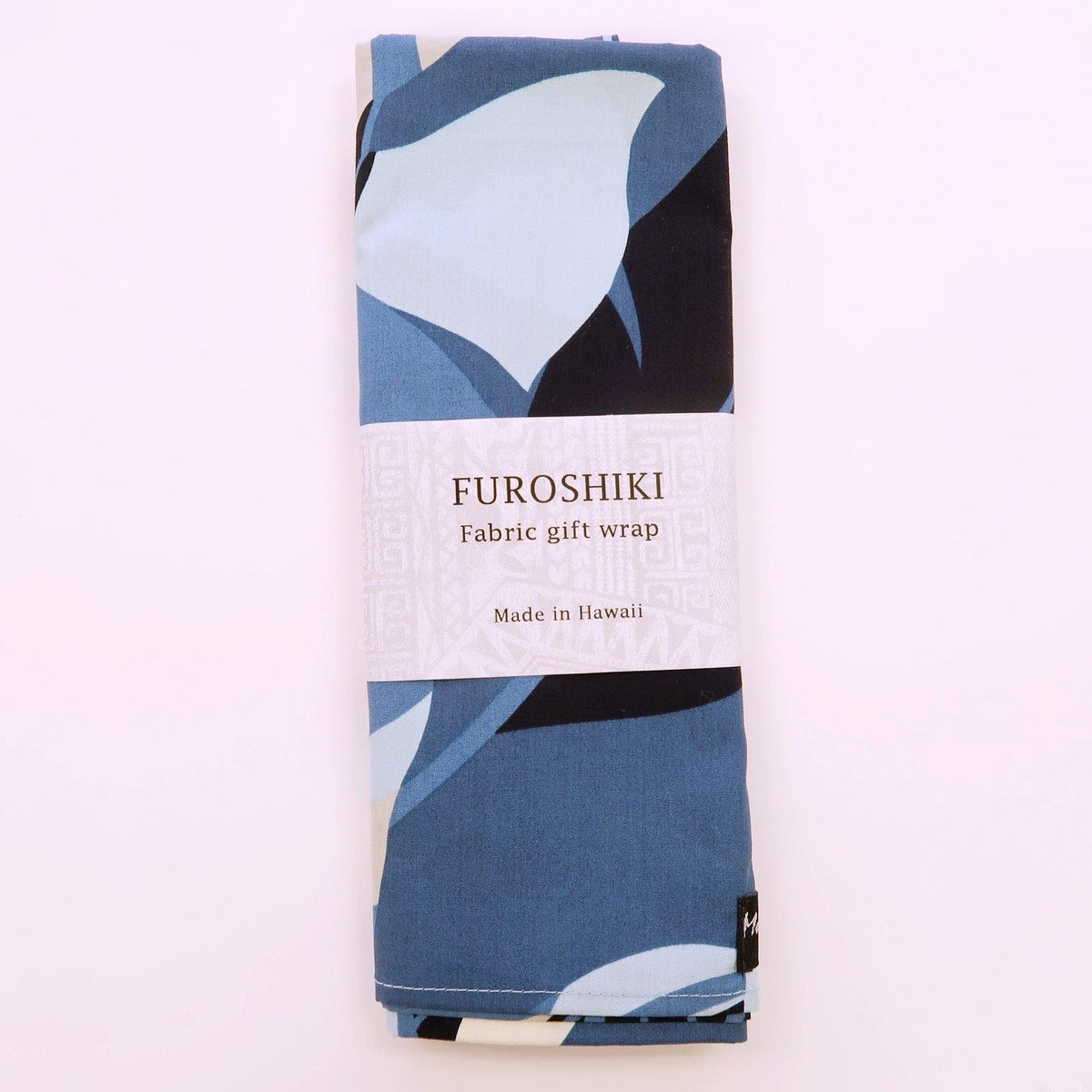 Blue Fabric Gift Wrap Furoshiki | Eco Wrapping Cloth LARGE - Muumuu Outlet