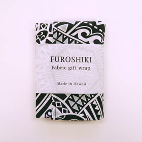Blue Hawaiian Fabric Gift Wrap Furoshiki | Eco Wrapping Cloth Small - Muumuu Outlet