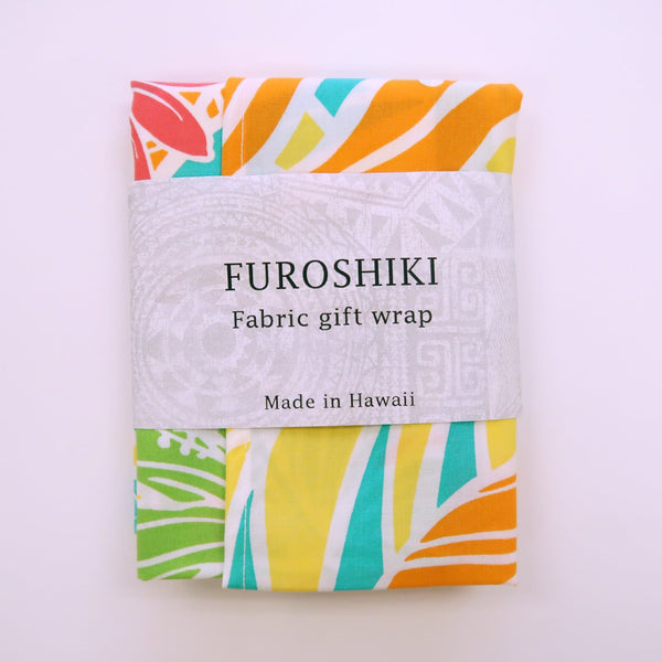 Tropical Color Gift Wrap Fabric Furoshiki | SMALL - Muumuu Outlet