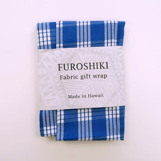Vintage Palaka Print Fabric Gift Wrap | Eco Wrapping Cloth & Bandanna| SMALL - Muumuu Outlet