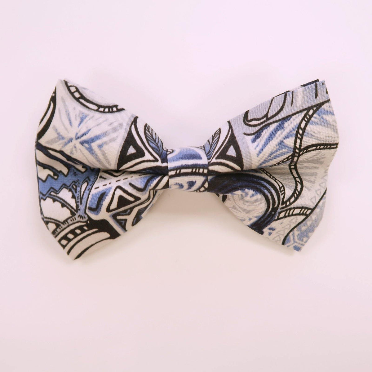 Blue Dog's Collar Bow Tie - Muumuu Outlet