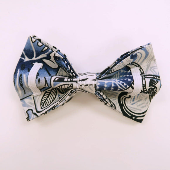 Blue Dog's Collar Bow Tie - Muumuu Outlet