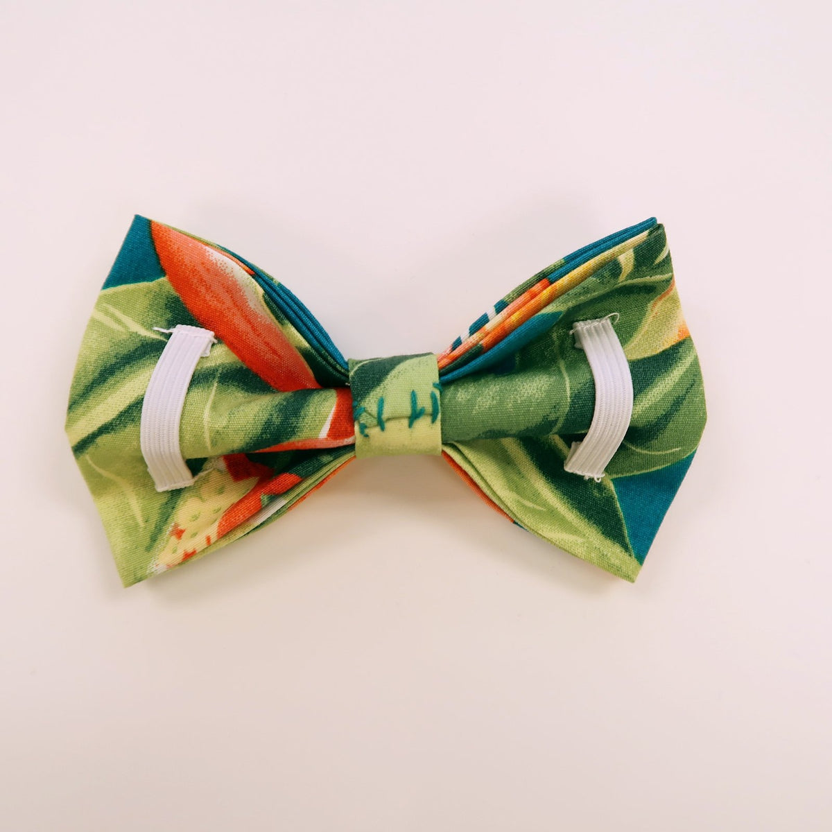 Hawaiian Floral Print Dog's Bow Tie | Pet Fashion - Muumuu Outlet