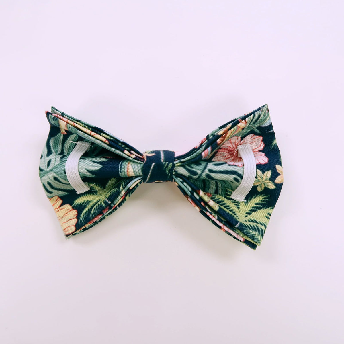 Navy Hula Girl Dog's Bow Tie - Muumuu Outlet