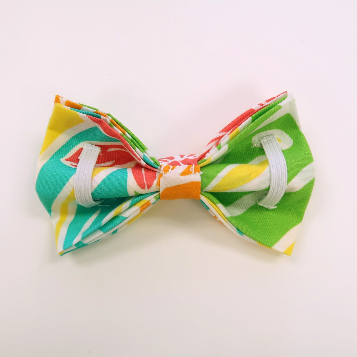 Tropical Flower Dog's Bow Tie - Muumuu Outlet