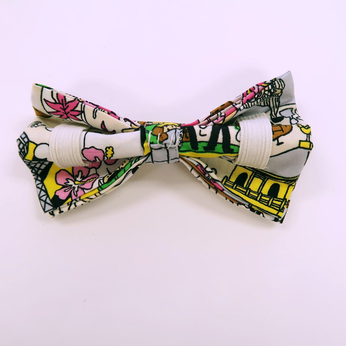 Fun Print Dog's Party Bow Tie | Pet Fashion - Muumuu Outlet