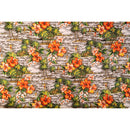 Vintage Surf & Wave Fabric | Grey - Muumuu Outlet