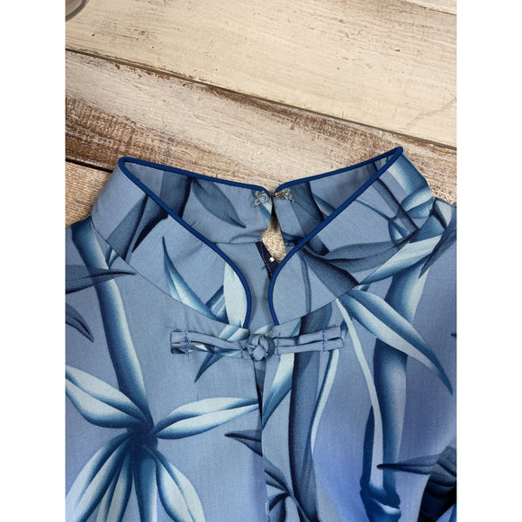 Kimono Sleeve Hawaiian Dress Bamboo