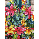 Tropical Hawaiian Flower Sleeveless Summer Dress | Pink 5204-5