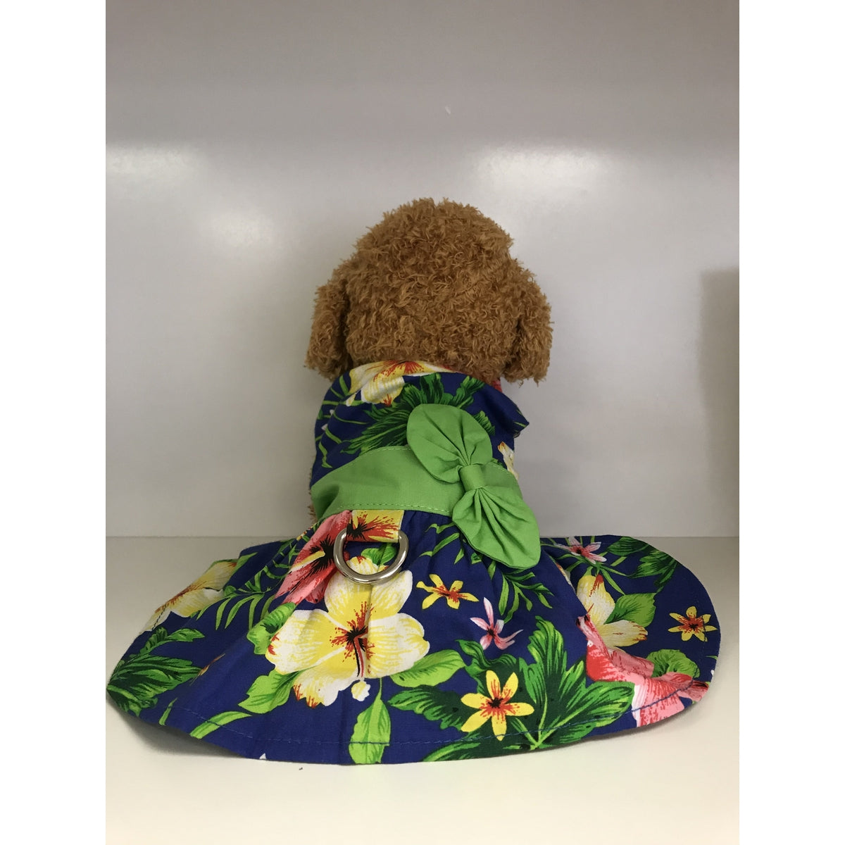 Hawaiian Dress for Dog | Blue Floral Dress - Muumuu Outlet