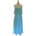 Light Blue Chiffon Party Dress