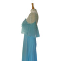Light Blue Chiffon Party Dress