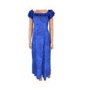 Royal Blue Elegant Long Flare Dress
