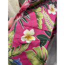 Long Sleeve Bright Pink Vintage Style Muumuu 464-4