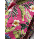 Long Sleeve Bright Pink Vintage Style Muumuu 464-3