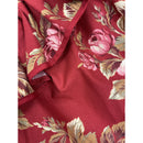 Floral Print Red Hawaiian Muumuu Dress | Red 8631-4