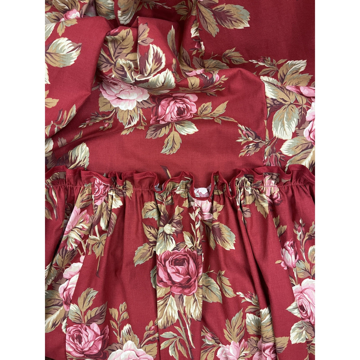 Leilani Collections Hawaii ムームー ドレス　花柄 ハワイアン ムームー ラッフル ドレス ロング 【レイラニ
