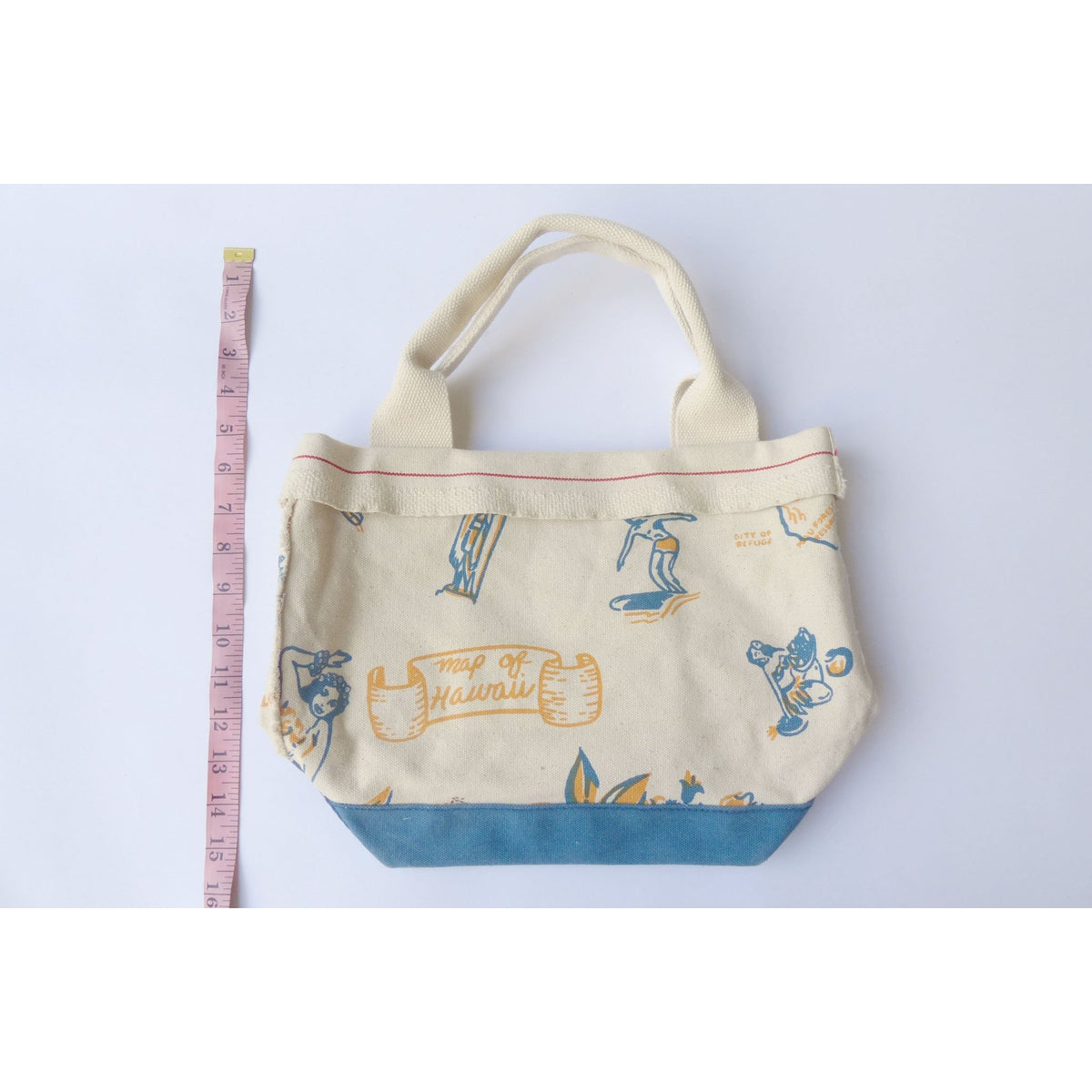 Map of Hawaii Canvas Tote - Muumuu Outlet