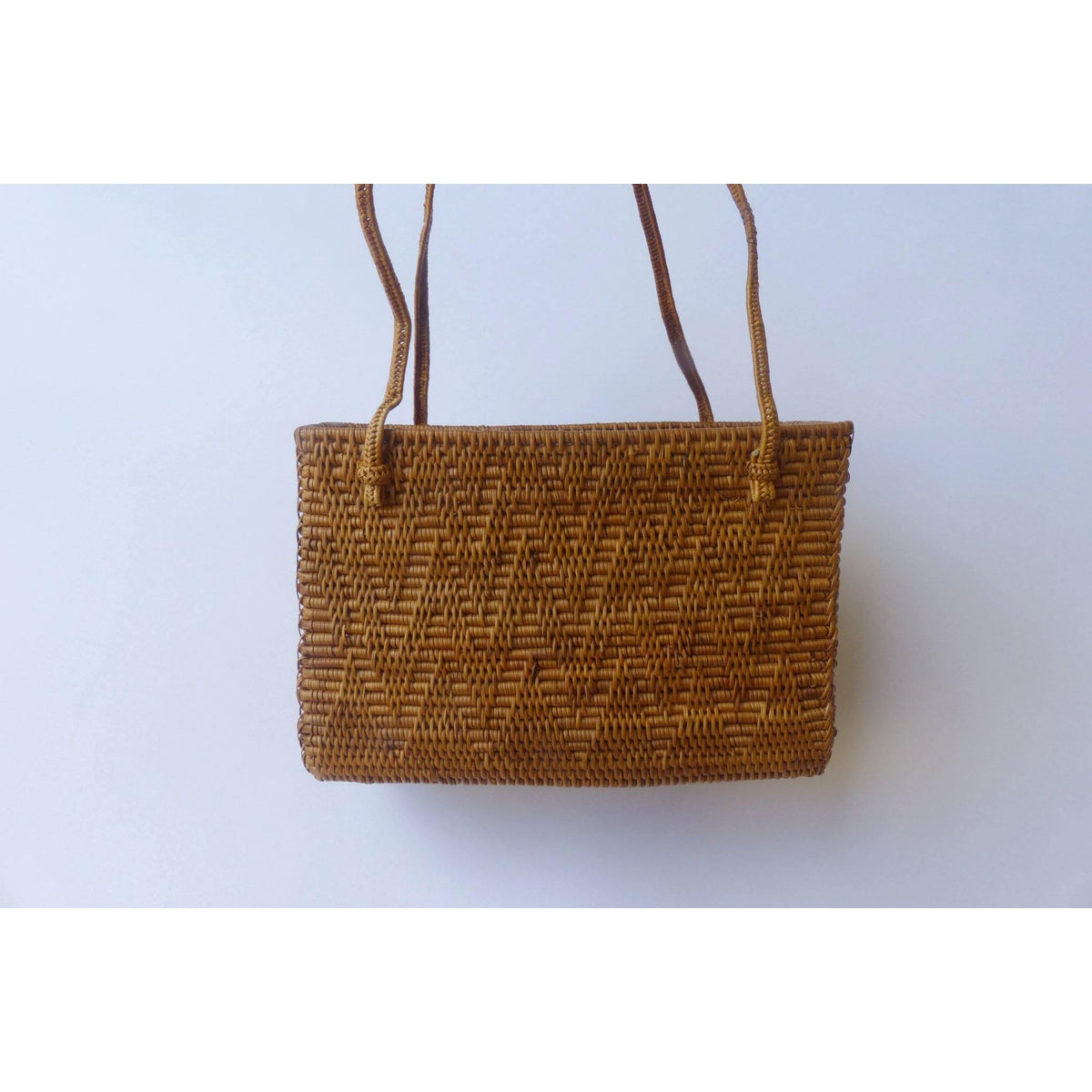 Simple Wicker Basket Bag - Muumuu Outlet