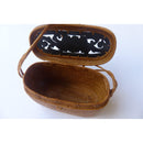 Decorated Wicker Basket Bag - Muumuu Outlet