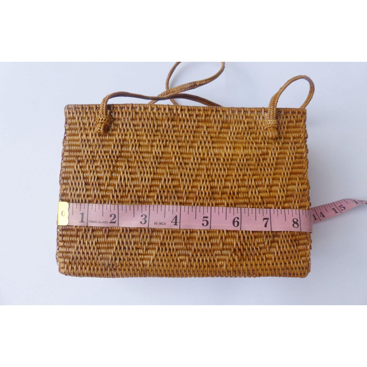 Simple Wicker Basket Bag - Muumuu Outlet