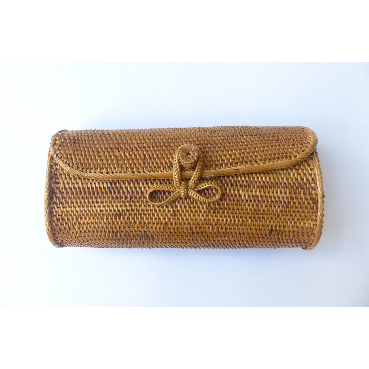 Shoulder Clutch Wicker Basket Bag - Muumuu Outlet