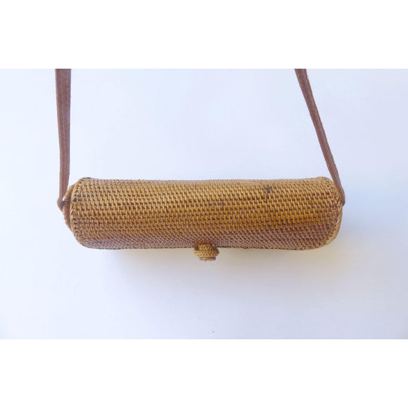 Shoulder Clutch Wicker Basket Bag - Muumuu Outlet