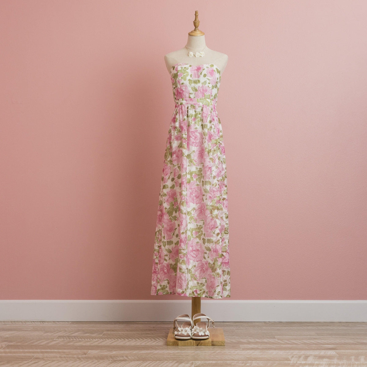 Floral Print Long Dress