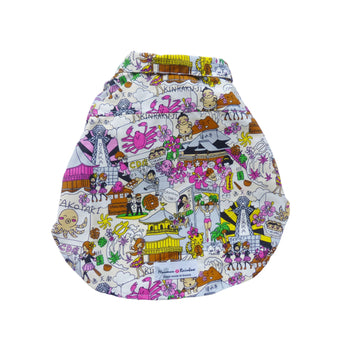 Osaka Town Print Dog's Shirts | Pink