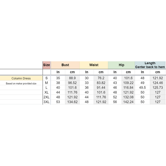 Hawaiian Long Column Dress | White, Green, Black - Muumuu Outlet