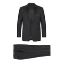 Classic Fit Black Tuxedo Jacket and Pant 2 pc Set-6