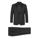 Slim Fit Black Tuxedo Jacket and Pant 2 pc Set-6