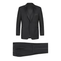 Slim Fit Black Tuxedo Jacket and Pant 2 pc Set