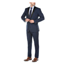 Slim Fit Shawl Collar Tuxedo Jacket and Pant 2 pc Set | Navy-1