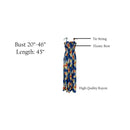 Tube Top Free Size Pink Orchid Beach Dress, Pastel Pink-2