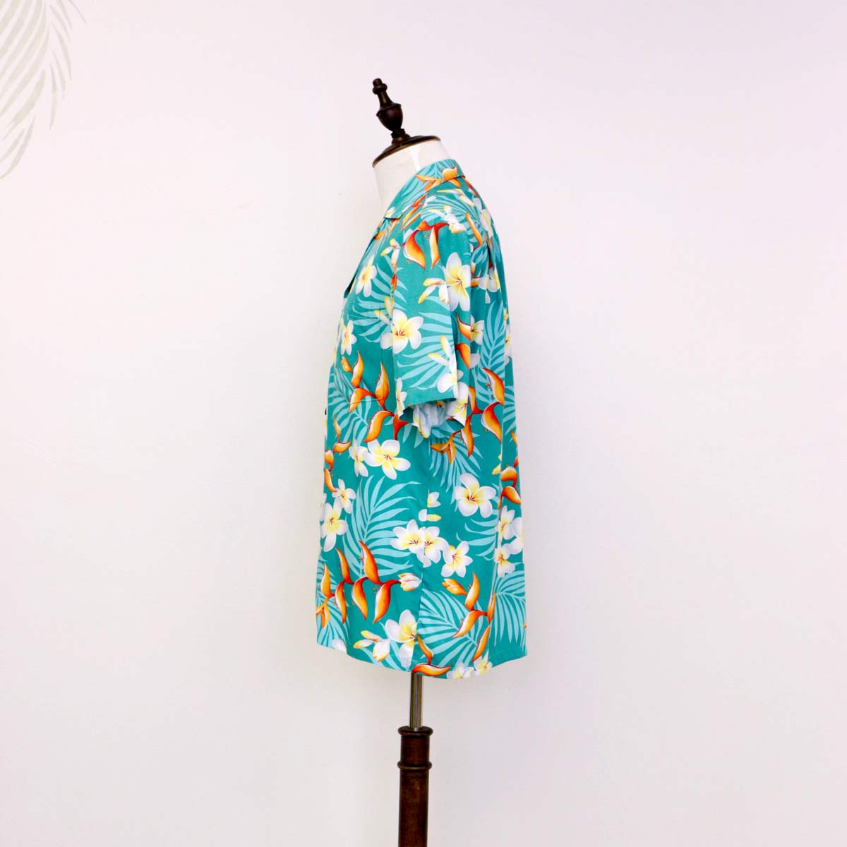 Plumeria Rayon Aloha Shirt