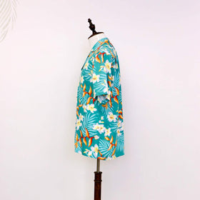 Plumeria Rayon Aloha Shirt