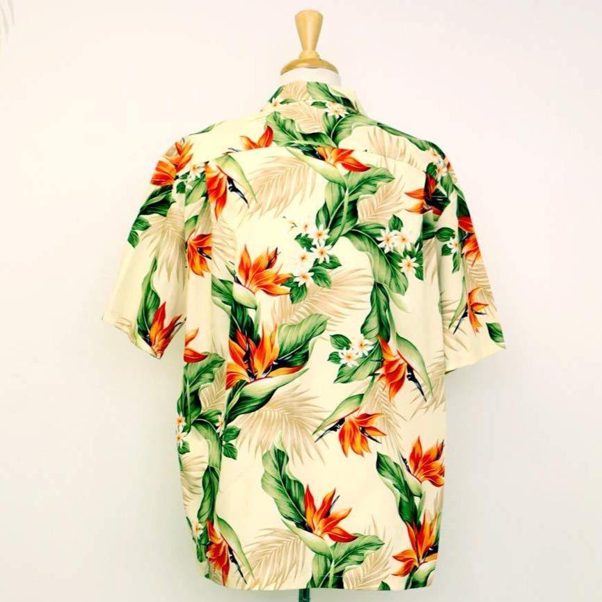 Cream Color Aloha Shirts