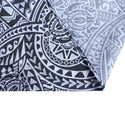Grey Tapa Print Gift Wrapping Fabrics