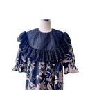 花柄レッドハワイアンムームードレス|赤-6