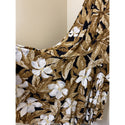 Plumeria Brown Long Dress 2701
