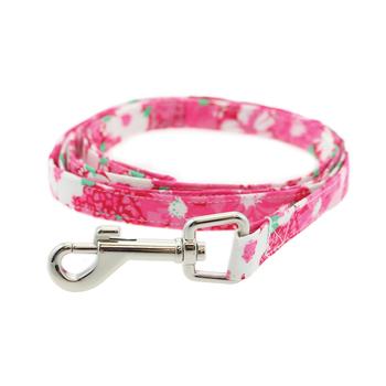 Dog Mesh Harness with Hibiscus | Pink - Muumuu Outlet