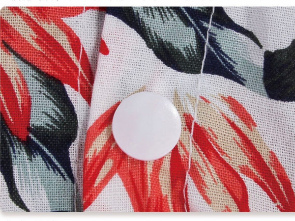 Hawaiian Shirt for Dogs | Dog Aloha Print Shirt | White, Navy, Red - Muumuu Outlet