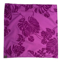 Red Purple Monstera and Floral Print Vintage Print Fashion Brand Fabric Wrapping-4